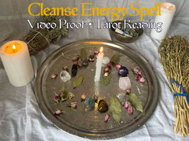 Energy Cleanse Spell Casting: Remove Negative Energy & Tarot Reading